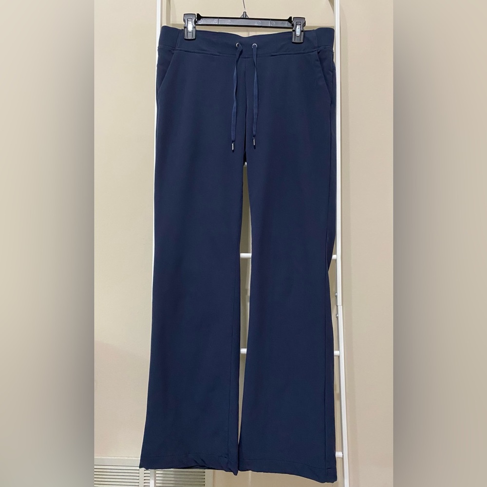 Athleta Navy Blue Drawstring Pants
